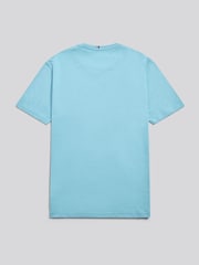 U.S. Polo Assn. Coral Blue Double Horsemen T-Shirt - Image 6 of 7