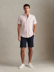 U.S. Polo Assn. Pink Short Sleeve Oxford Shirt - Image 3 of 7