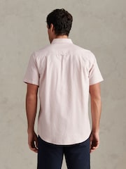 U.S. Polo Assn. Pink Short Sleeve Oxford Shirt - Image 4 of 7