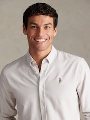 U.S. Polo Assn. Natural Oxford Stripe  Shirt - Image 5 of 9