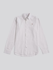 U.S. Polo Assn. Natural Oxford Stripe  Shirt - Image 6 of 9