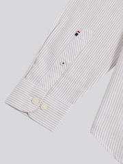 U.S. Polo Assn. Natural Oxford Stripe  Shirt - Image 8 of 9