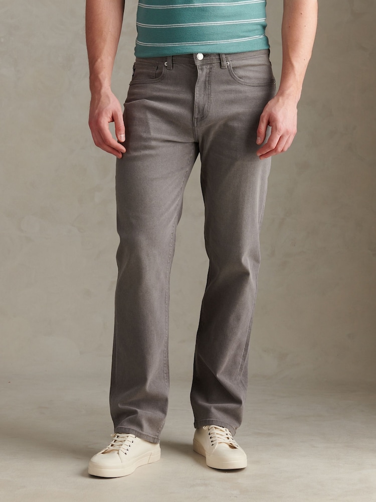 U.S. Polo Assn. Grey Relaxed Fit Jeans - Image 1 of 9