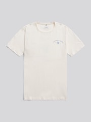 Cream - U.S. Polo Assn Spirit Of Sport Back Graphic T-Shirt - Imaginea 7 din 9