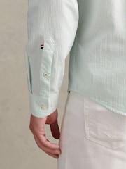 U.S. Polo Assn Green Oxford Stripe  Shirt - Image 5 of 10