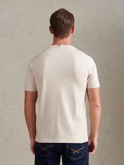 Natural - U.S. Polo Assn. Camiseta Double Horsemen - Imagen 4 de 9