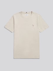 Natural - U.S. Polo Assn. Camiseta Double Horsemen - Imagen 7 de 9