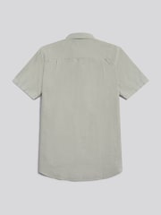 U.S. Polo Assn Green Short Sleeve Oxford Shirt - Image 6 of 7