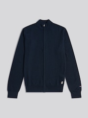 U.S. Polo Assn Herringbone Full Zip Funnel Pullover - Bild 5 von 8