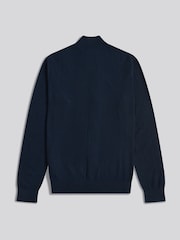 U.S. Polo Assn Herringbone Full Zip Funnel Pullover - Bild 6 von 8