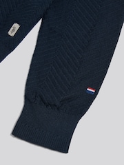 U.S. Polo Assn Herringbone Full Zip Funnel Pullover - Bild 8 von 8