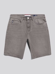 U.S. Polo Assn. Grey Classic 5 Pocket Denim Shorts - Image 4 of 7