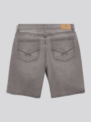 U.S. Polo Assn. Grey Classic 5 Pocket Denim Shorts - Image 5 of 7