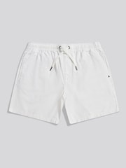 U.S. Polo Assn. White Mens Linen Blend Deck Shorts - Image 5 of 7