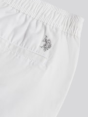 U.S. Polo Assn. White Mens Linen Blend Deck Shorts - Image 6 of 7