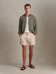 U.S. Polo Assn Green Double Cloth Shirt - Image 3 of 7