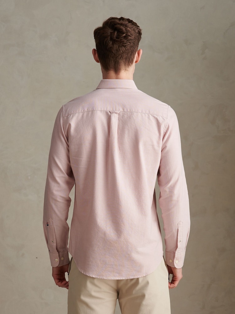 U.S. Polo Assn Pink Peached Oxford Shirt - Image 2 of 7