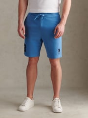 U.S. Polo Assn Blue Player 3 Sweat Shorts - Image 1 of 9