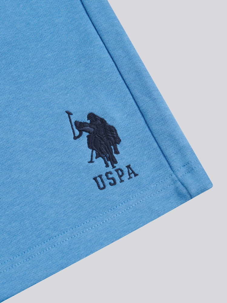 U.S. Polo Assn Blue Player 3 Sweat Shorts - Image 9 of 9