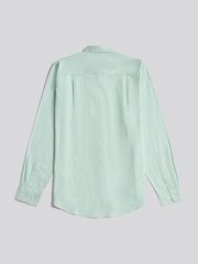 U.S. Polo Assn Green Linen Blend Shirt - Image 6 of 7