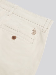U.S. Polo Assn. Natural Pleat Front Lightweight Chino Trousers - Image 7 of 8