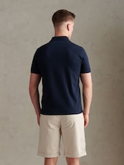 ブルー - U.S. Polo Assn. Premium Supima Cotton Polo Shirt - 画像 4 / 7