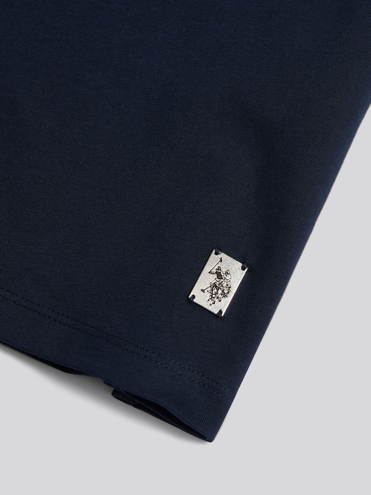 ブルー - U.S. Polo Assn. Premium Supima Cotton Polo Shirt - 画像 7 / 7