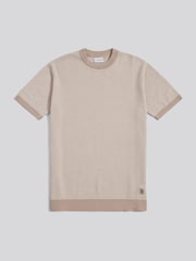 U.S. Polo Assn Natural Cotton Vertical Texture Knit T-Shirt - Image 5 of 7