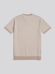 U.S. Polo Assn Natural Cotton Vertical Texture Knit T-Shirt - Image 6 of 7