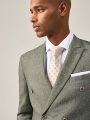 ירוק - רכיסה כפולה - Skopes ג'וד ז'קט חליפת חליפת טוויד מחויט - תמונה 11 מתוך 13