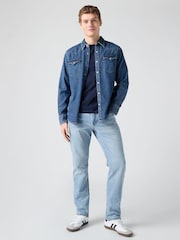 Levi's® Light Blue 502®-Taper Jeans - Image 3 of 12