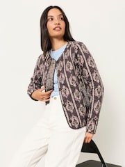 FatFace Paisley Quilted Jacket - Image 4 sur 6