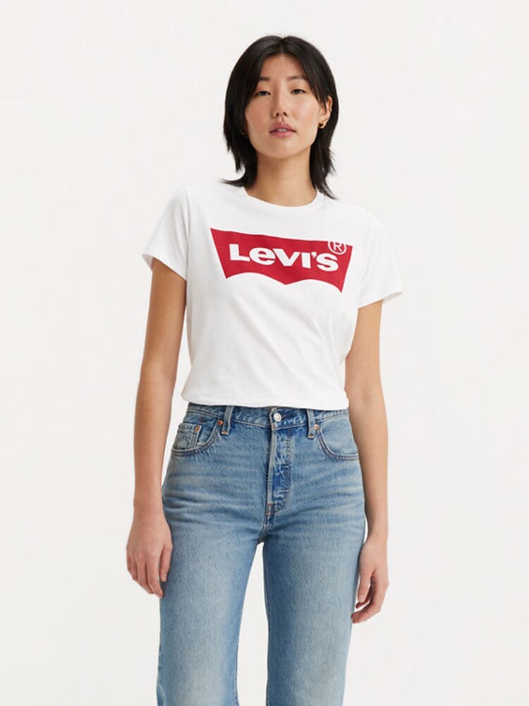 Levi's® White The-Perfect T-Shirt - Image 1 of 4