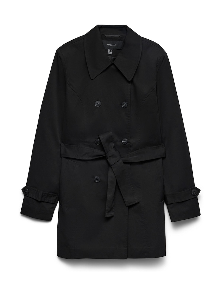 VERO MODA Belted Trench Coat - Image 5 de 5