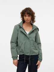 VERO MODA Green Short Parka - Image 4 of 6