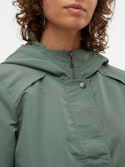 VERO MODA Green Short Parka - Image 5 of 6