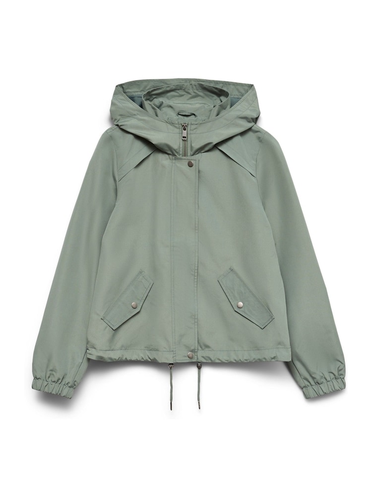 VERO MODA Green Short Parka - Image 6 of 6 VERO MODA Green Short Parka - Image 6 of 6