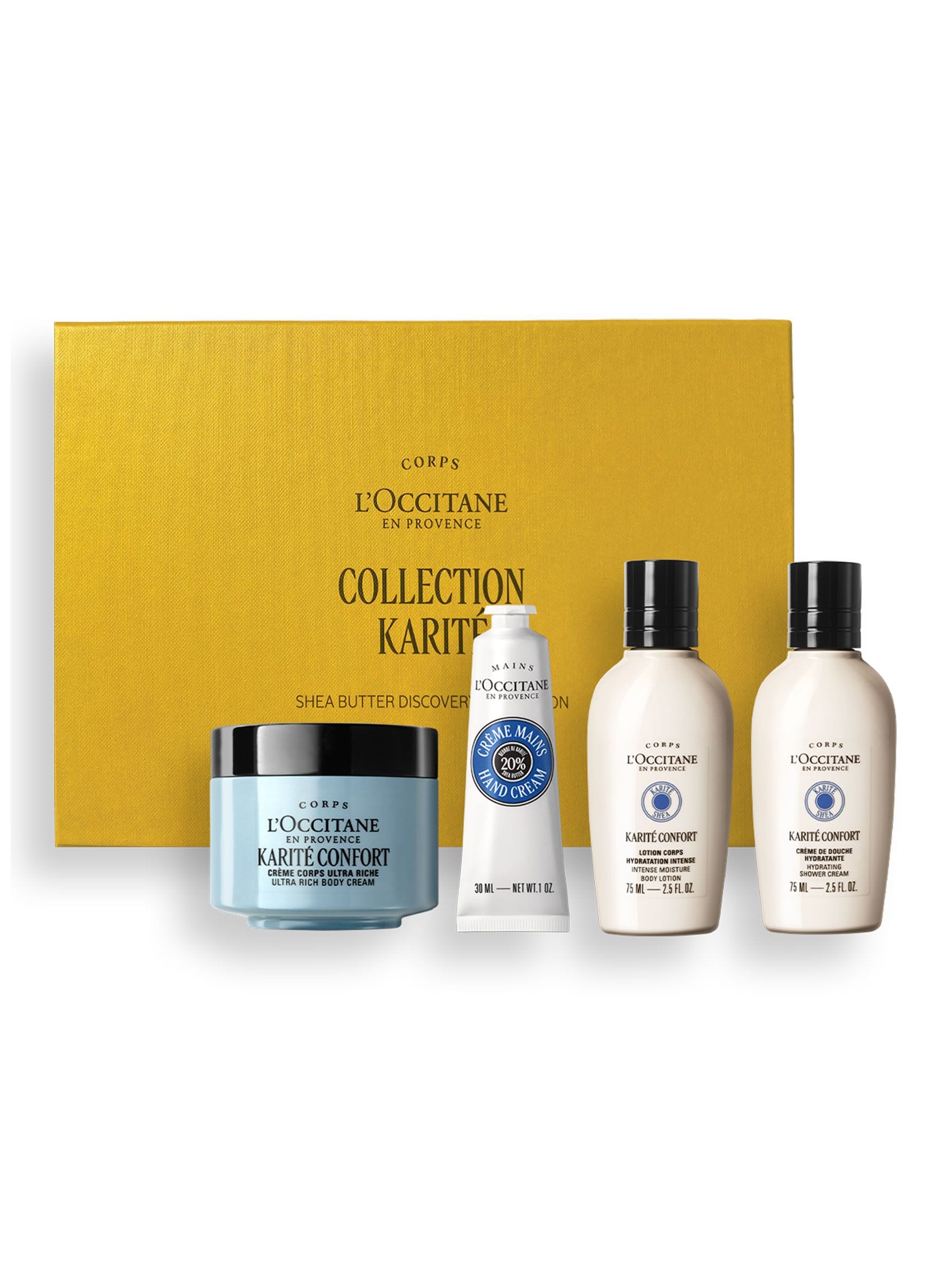 L Occitane Unisex Cream L'occitane Shea Butter Karit Discovery Collection Gift Set - Image 1
