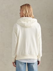U.S. Polo Assn. Cream Double Horsemen Logo Hoodie - Image 4 of 9