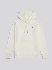 U.S. Polo Assn. Cream Double Horsemen Logo Hoodie - Image 7 of 9