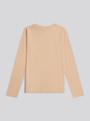 U.S. Polo Assn Natural Double Horsemen Long Sleeve T-Shirt - Image 2 of 3