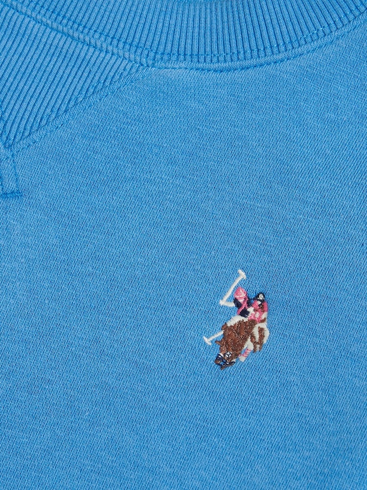 U.S. Polo Assn. Blue Double Horsemen Crew Neck Sweatshirt - Image 8 of 8 U.S. Polo Assn. Blue Double Horsemen Crew Neck Sweatshirt - Image 8 of 8