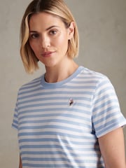 Open Air - U.S. Polo Assn. A righe Girocollo - T-shirt - Immagine 2 di 7