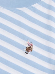 Open Air - U.S. Polo Assn. A righe Girocollo - T-shirt - Immagine 7 di 7