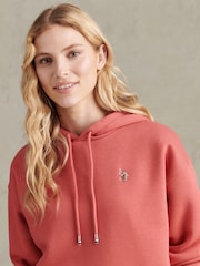 U.S. Polo Assn. Red Double Horsemen Hoodie - Image 3 of 9