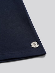 U.S. Polo Assn. Blue Tipped Stretch Pique Polo Shirt - Image 7 of 7