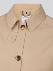 U.S. Polo Assn Natural Water Resistant Short Trench Coat - Image 12 of 12