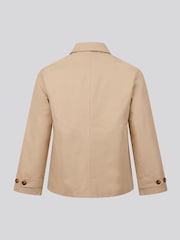U.S. Polo Assn Natural Water Resistant Short Trench Coat - Image 9 of 12