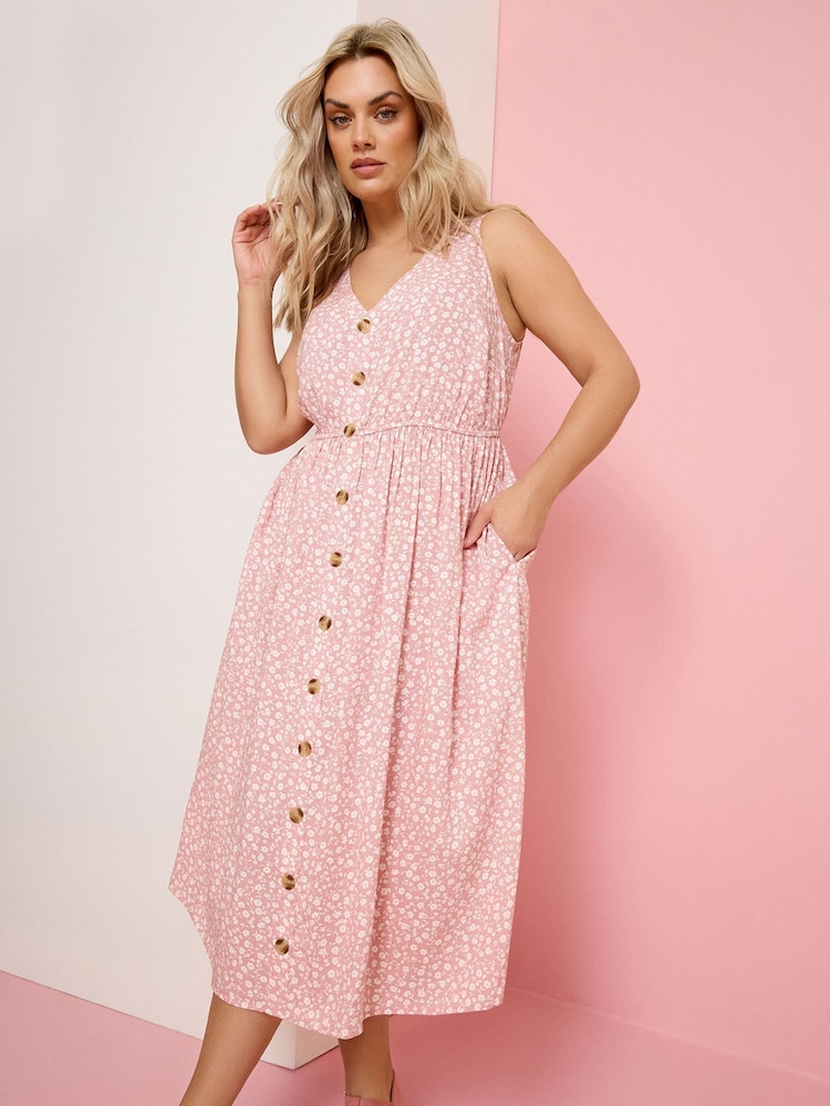 وردي - Yours Curve Button Through Sundress - Image 1 of 3 وردي - Yours Curve Button Through Sundress - Image 1 of 3