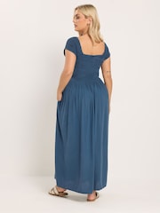 Yours Curve Μάξι φόρεμα Bardot - Εικόνα 4 από 6